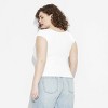 Women's Cap Sleeve Portrait Neck T-Shirt - Wild Fable™ - 3 of 3