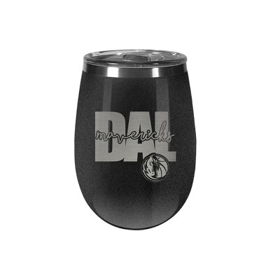 Nba Dallas Mavericks 10oz Onyx Wine Tumbler : Target