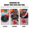 VEVOR Manual Tire Changer, Portable Hand Bead Breaker Mounting Tool for 203 - 406 mm Tires, Compatible with Car Truck Trailer, Tire Mounting Machine - 3 of 4