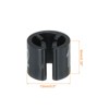 Unique Bargains Round Plastic Reusable Garment Hanger Marker Number Tag Black 100 Pcs - 2 of 3