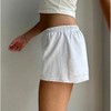 Mocamel Women's Low Rise Shorts Casual Elastic - 2 of 4