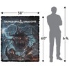 Dungeons & Dragons Monster Manual Art Blanket 50"x60" Woven Tapestry - 2 of 4