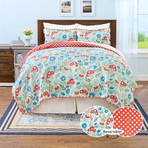 The Lakeside Collection Galloway Quilt Ensemble - 1 of 4