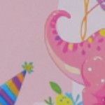 pink, purple, orange