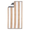 Aston and Arden Striped Reversible Oversized Thick Beach Towel (35x70 in., 600 GSM), Luxury Pool Towel, Extra Large Bath Towel - 4 of 4