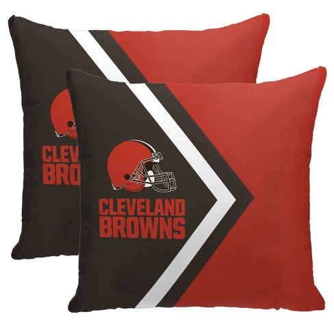 Officially Licensed NFL Cleveland Browns Poly Span Décor Pillow