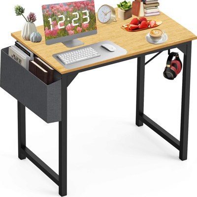 Musment Game Computer Desk with Storage, Home Office Modern Simple Style PC Table for Youth Student Adult