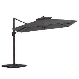 Hyleory 132'' Square Cantilever Umbrella - 1 of 4
