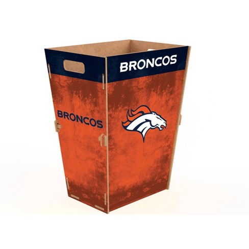 NFL Denver Broncos Trash Bin - L