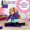 Dress Along Dolly 5pc Yoga Outfit- 18" Doll Clothes Compatible w American Girl Doll- Includes Exercise Mat w Carrying Bag, Workout Pants & More - 4 of 4