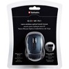 Verbatim Wireless Mini Travel Optical Mouse - Graphite - Radio Frequency - USB - 1600 dpi - Scroll Wheel - 4 of 4