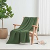 100% Cotton Waffle Weave All-Season Bed Blanket - Great Bay Home - 3 of 4