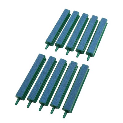 Unique Bargains Fish Tank Cleaner Bubble Release Oxygen Diffuser Air Stone 4.5" 10 Pcs