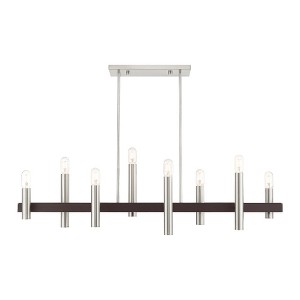 Livex Lighting Helsinki 8 - Light Chandelier in  Brushed Nickel - 1 of 1