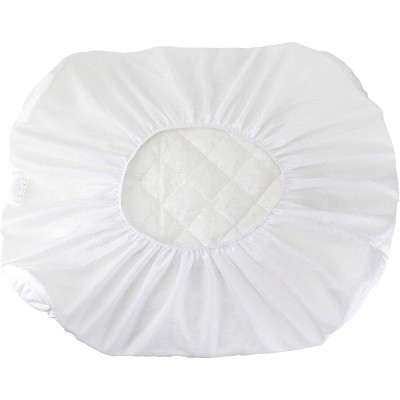 White Quilted Cotton Waterproof Dog Mat Bed Cover
