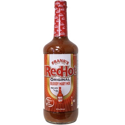 George’s Beverage Company Franks Red Hot Mix - 1L Bottle - Gluten Free, All Natural Mixer