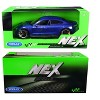 Porsche Taycan Turbo S Blue Metallic "NEX Models" 1/24 Diecast Model Car by Welly - 3 of 3