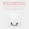 Anna-Kaci Women's Knit Beanie Hat with Pumpkin Face Embroidery Halloween Themed Design - 4 of 4