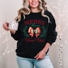 Simply Sage Market Women's Graphic Sweatshirt Coquette Merry Mama Social Club - 2 of 4