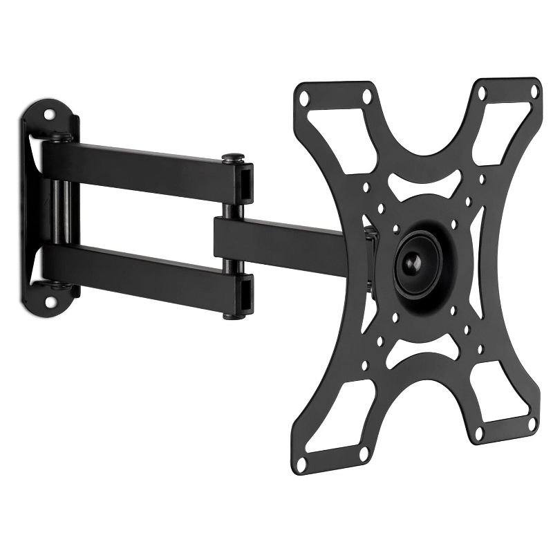 Mount-It! TV Wall Mount Bracket with Full Motion Arm Fits 13 - 42 Flat Screen TVs VESA 75, 100, 200, 55 Lbs. Weight Capacity with 15" Extension, 2 of 8