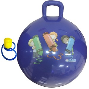 Bintiva Hippity Hop 18 Inch Jump Ball With Foot Pump - 1 of 3