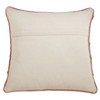 Saro Lifestyle Block Print Embroidered Fringed Down Filled Pillow - image 2 of 2