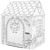 Easy Playhouse BIG KIT - Gingerbread Arts & Crafts Cardboard Play House for Kids 3 and up - EASY to assemble - 4 of 4