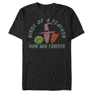 Men's The Nightmare Before Christmas Birds of a Feather Now and Forever T-Shirt - 1 of 4