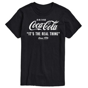 Men's - Coca-Cola - It's The Real Thing Short Sleeve Graphic T-Shirt - 1 of 4