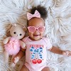 The Juniper Shop Coquette America Cherries Baby Short Sleeve Bodysuit - 2 of 4