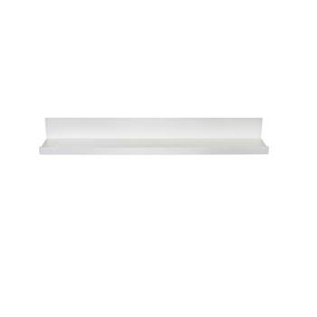 35.4" x 4.5" Picture Ledge Wall Shelf White - InPlace
