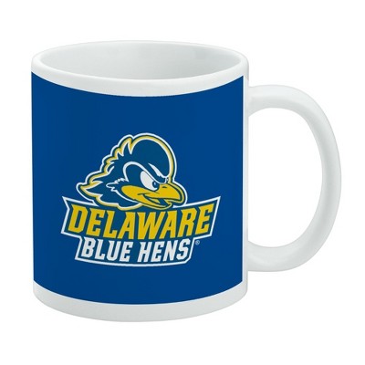 Delaware Primary Logo Ceramic Coffee Mug Novelty Gift Mugs for Coffee Tea and Hot Drinks 11oz White