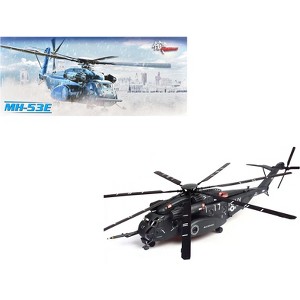 Sikorsky MH-53E Sea Dragon Helicopter "US Navy, Blackhawks, Tail Number 17" Dark Gray 1/72 Diecast Model by Panzerkampf - 1 of 4