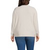 Lands' End Women's Long Sleeve Waffle Quarter Zip Pullover - 2 of 4