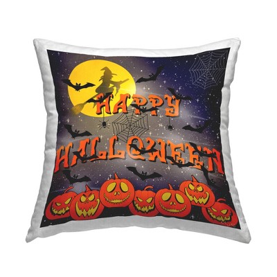 Stupell Industries Happy Halloween Scene