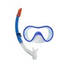 Swim Way 2pc Expedition Swimming Mask and Dry Snorkel Set - Small - Blue - 2 of 3