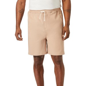 KingSize Men's Big & Tall Comfort Flex 7" Shorts - XL 40, Light Chestnut - 1 of 4