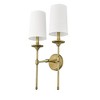 Z-Lite Emily 2 - Light Wall Light in  Rubbed Brass - 3 of 4