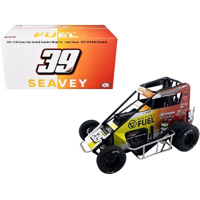 Midget Sprint Car #39 Logan Seavey "Victory Fuel" Swindell Speedlabs Champion "Chili Bowl" (2024) 1/18 Diecast Model Car by ACME