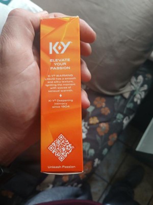 is ky warming liquid a water based lubricant K-Y Warming Water-Based Jelly Personal Lube