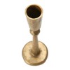Storied Home Hand-Forged Metal Taper Holder, Antique Brass Finish - 4 of 4