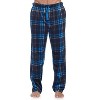 Ashford & Brooks Men's Jersey Knit Long-Sleeve Top and Mink Fleece Bottom Pajama Set - 4 of 4