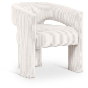 Meridian Furniture,Riz Corduroy Fabric Accent/Dining Chair - 1 of 4