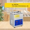 VEVOR Sonic Cleaner 2L Digital Ultrasonic Parts Cleaner with Timer 40kHz Professional 304 Stainless Steel Sonic Cleaner 110V, Silver - 3 of 4