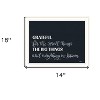 HomeRoots Grateful For Everything White Framed Print Wall Art - 3 of 3