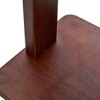 Vynxaria Golden Stainless Steel & Walnut Wood Double-Layer Coat Rack ¨C 68.9" Tall - 4 of 4