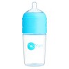 PopYum 9oz Anti-Colic Baby Bottle for for Breast and Formula Feeding, 3-Pack, Blue, #2 Medium Flow Nipples - 3 of 4