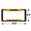 Towson University Primary Logo License Plate Tag Frame - 4 of 4