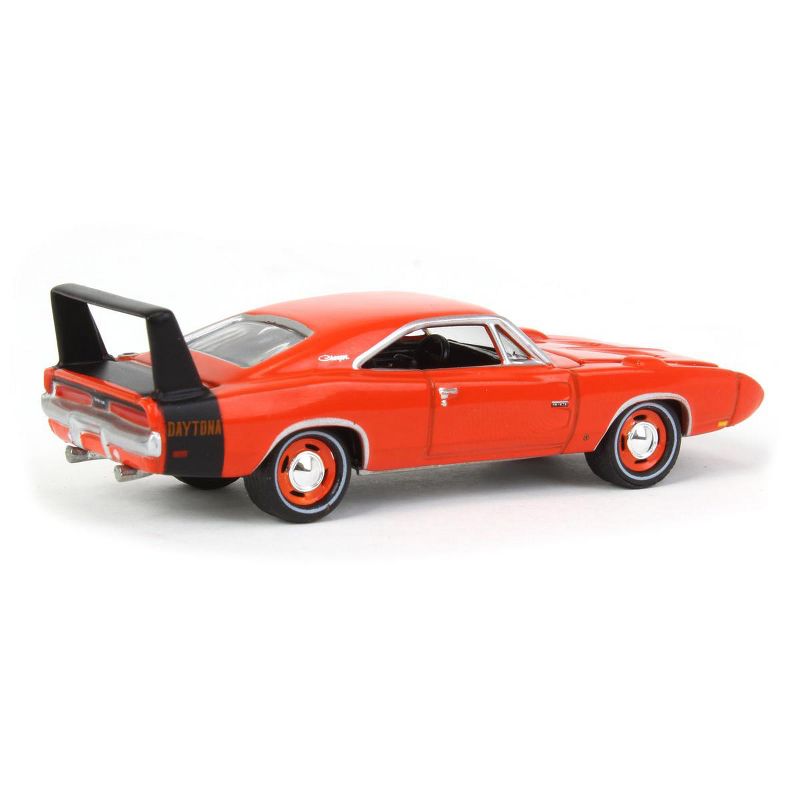 1/64 1969 Dodge Charger Daytona Orange MCACN Johnny Lightning Muscle JLSP288-A, 3 of 7