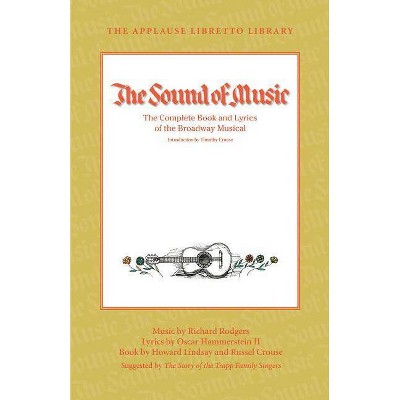 The Sound of Music - (Applause Libretto Library) by  Howard Lindsay (Paperback)